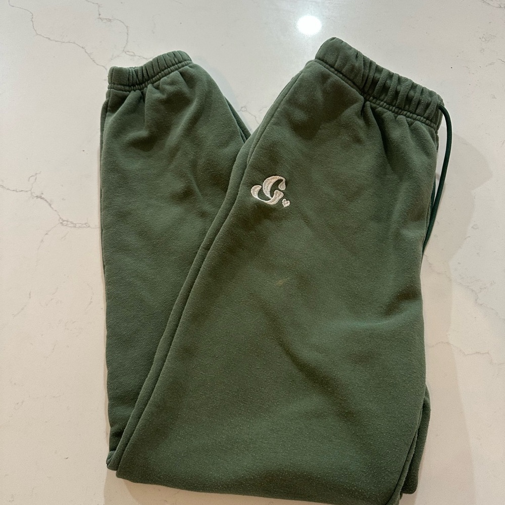 Girl by Zane Allen Green Sweatpants